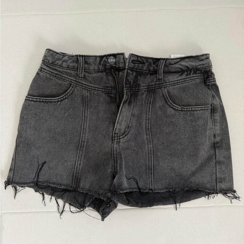 Black Denim Women's Shorts